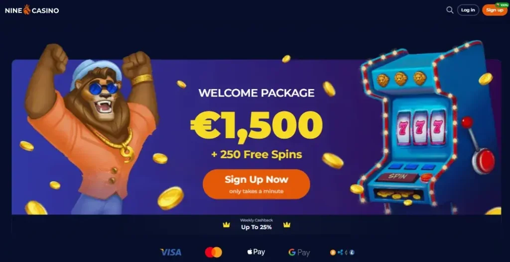 Nine Casino Official UK Page