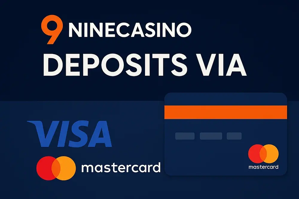 Deposits via Visa and Mastercard