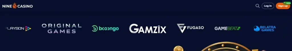 Nine Casino Game Providers
